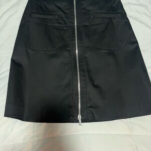 Karen Millen Black Knee-Length Pencil Skirt